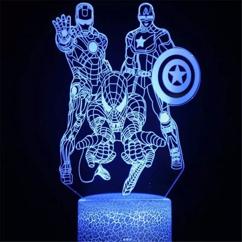 Avengers lampada notturna iron - lampada,