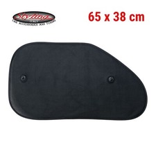 TENDINE PARASOLE PER AUTO PIEGHEVOLI CON VENTOSA MISURA 65x38 cm NERO 2 PEZZI