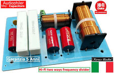 Kores Audio KFPA-2 Filtro Crossover 2 Vie Pro 12dB/Oct 2.800Hz 8 Ohm Fino a 460W