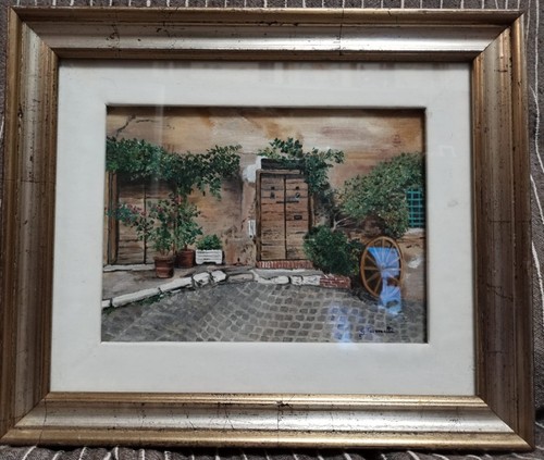 Trastevere scorcio olio - ,