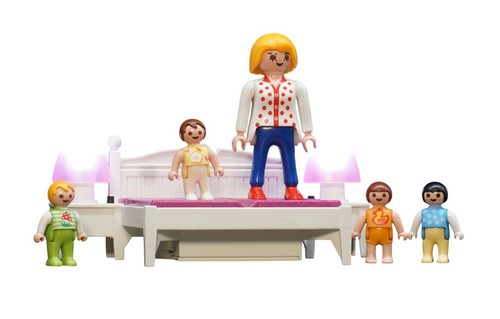 Playmobil donna uccellino