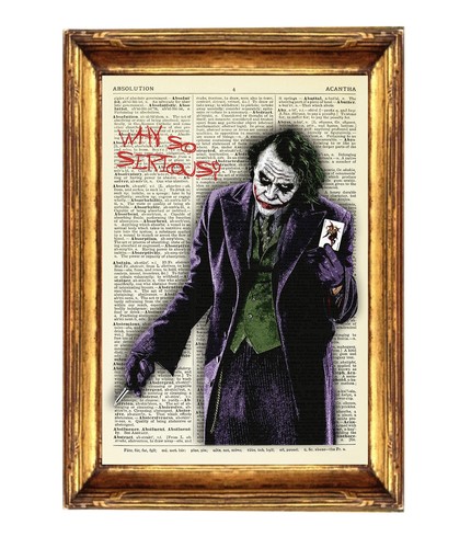The joker batman - joker, stampa