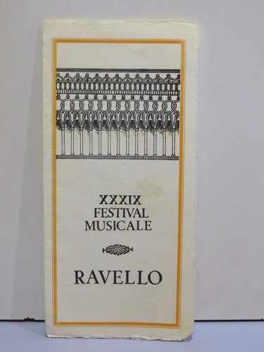 Vecchio depliant invito - depliant, xxxix