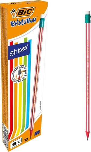 Bic evolution stripes 12 - stripes,,