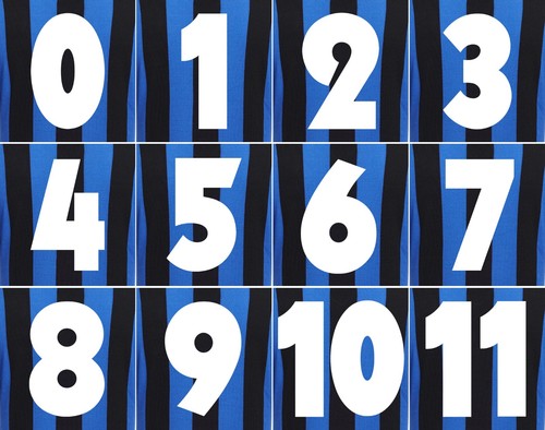 Numeri per maglia - calcio, anni