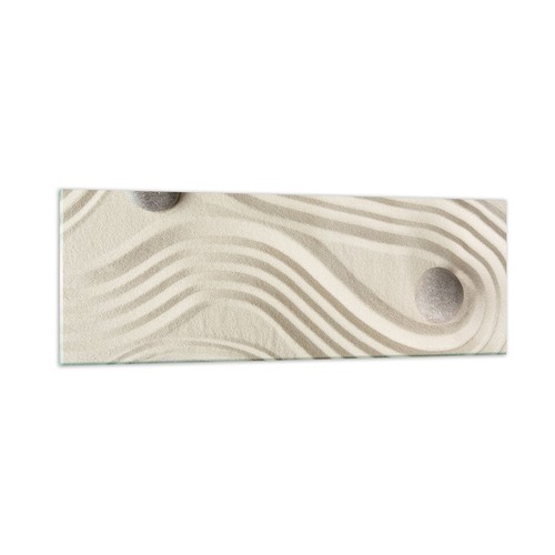 Quadro vetro 90x30cm pietre - su,