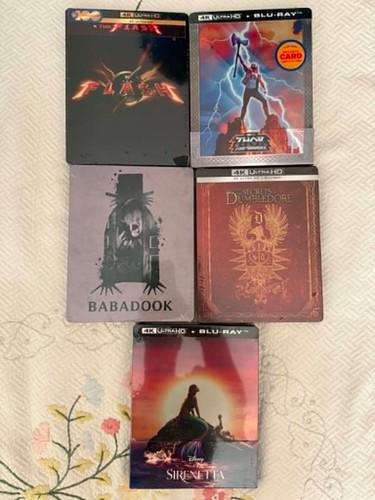 Lotto steelbook blu ray - 5, blu-ray