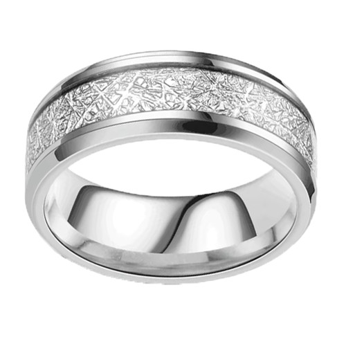 Anello acciaio inox - anello, in