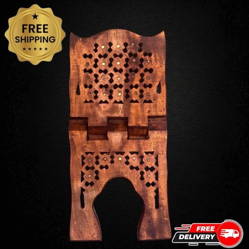 Hand carved wooden folding - hand,