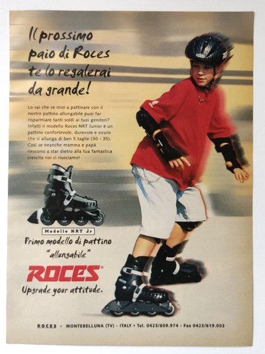 Pubblicita pattini linea - pubblicita',