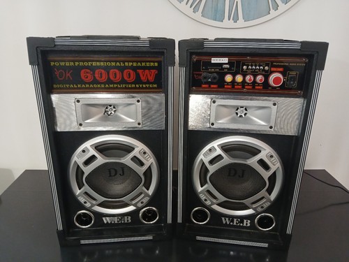 Coppia casse amplificate - casse,