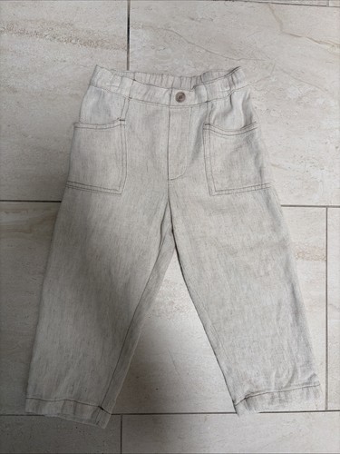 Pantalone lino zara bambino - pantalone, 3