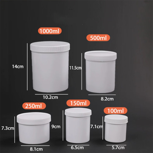 Barattoli vuoti plastica pp - barattoli,