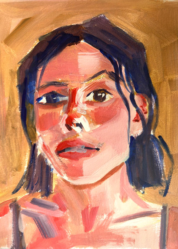 Ritratto donna originale - di,