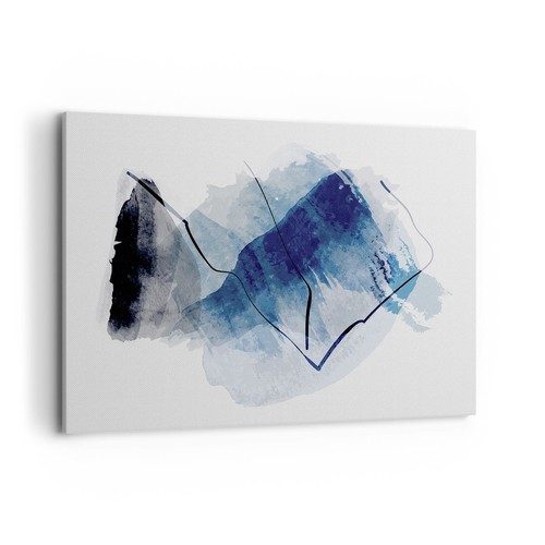 Quadro tela 100x70cm blu - 100x70cm,