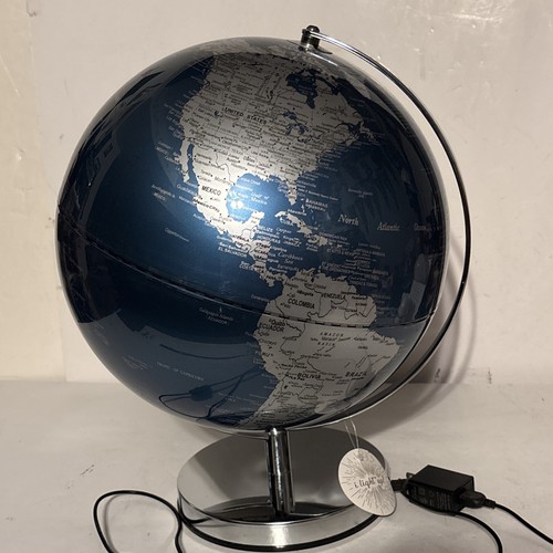 Globo mondo illuminato - , blu