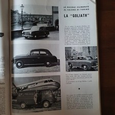 AUTO GOLIATH - ADVERT PUBBLICITA' D'EPOCA ADVERTIS ADV-ML13