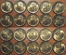 [MREP0088S] REPUBBLICA ITALIANA [Gig.202] 20 LIRE 1975 Lotto di 10 monete FDC