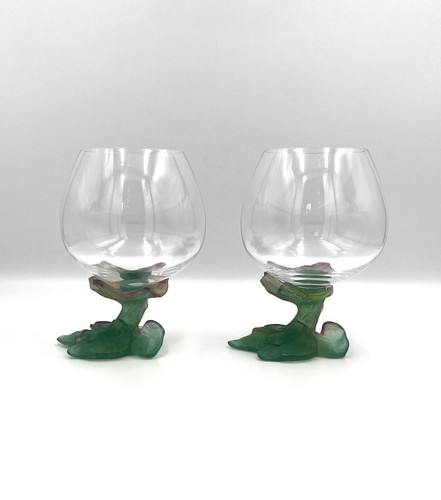 Daum france verres cognac - france,