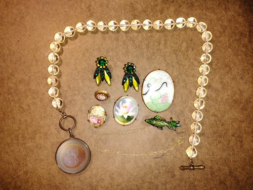 Lotto gioielli vintage - , e