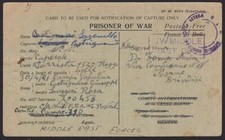 EGITTO 1942 Cartolina ex