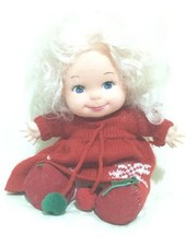 BAMBOLA CEPIRATTI VESTITA DA NATALE NATALIZIA