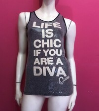 GUESS Top canotta blu