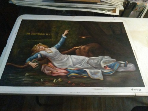 Ophelia alexandre cabanel - alexandre,