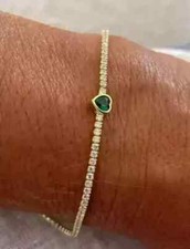 Bracciale Tennis 5 Ct Cuore