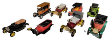 lotto 8 vecchi modellini auto MATCHBOX POLITOYS GAMA scala 1/43 OLD TIMER CARS