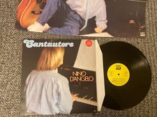 Nino D’Angelo Lp Cantautore 1986  V. G+ With Poster Original Press