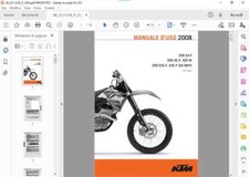 Manuale officina ktm - ktm, xcf