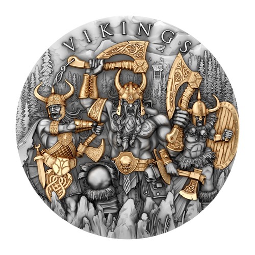 Vikings moneta argento 5 - vikings,