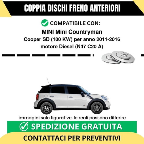Coppia dischi freno anteriori - coppia,