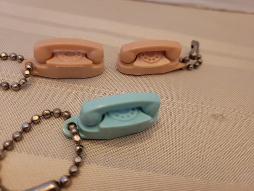 Portachiavi telefono vintage