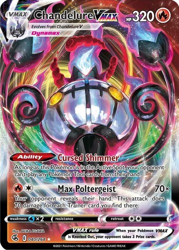 Chandelure vmax 040 264 - chandelure,