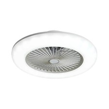 VENTILATORE DA SOFFITTO E PLAFONIERA 62W LAMPADARIO LED 3 PALE TELECOMANDO TIMER