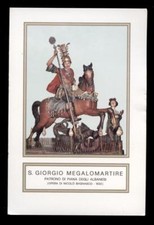 santino-holy card"S.GIORGIO MEGALOMARTIRE-PIANA DEGLI ALBANESI