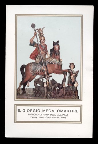 Santino holy card giorgio - santino-holy, card"s.giorgio