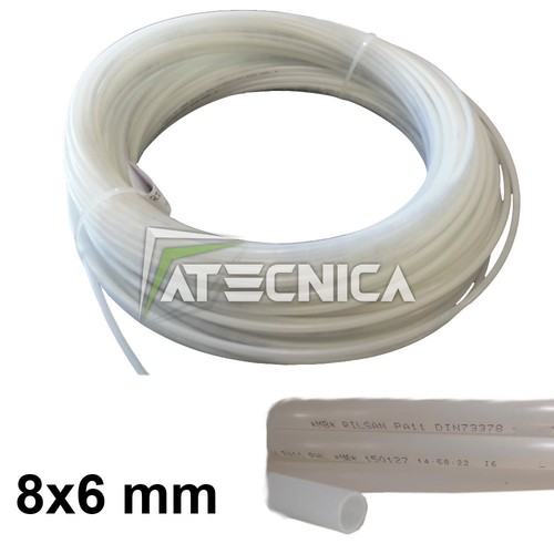 Tubo rilsan 8x6 6x8 - 8x6,
