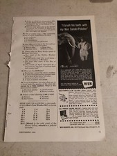 Pubblicità stampa 1960-Kit