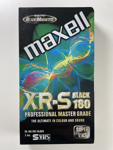 Videocassetta maxell 180 - videocassetta,