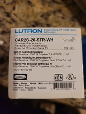 Lutron CAR2S-20-STR-WH VIVE