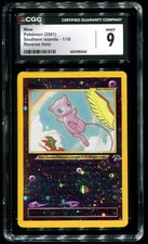 CGC 9 Mew Reverse Holo Isole