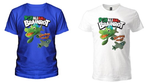 Shirt brainrot bombardiro - t-shirt,
