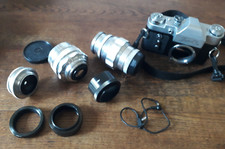 Zenit 3M con tre obiettivi anni 50/60