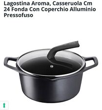LAGOSTINA LINEA AROMA PENTOLE CASSERUOLE CON COPERCHIO        VARIANTI