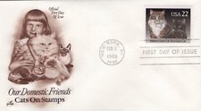 USPS FDC #2374 1988 22¢ Main