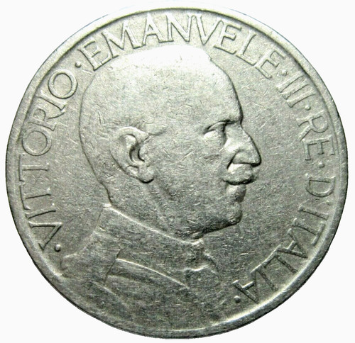 Italy lire 1924 - 2, vittorio