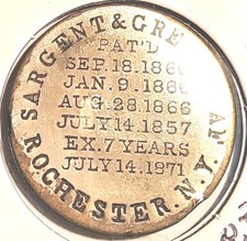 (1871) SARGENT & GREENLEAF